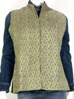 Chaleco bohemio étnico reversible