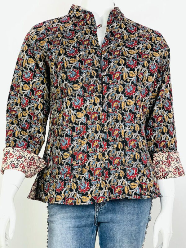 Chaqueta étnica estilo indio