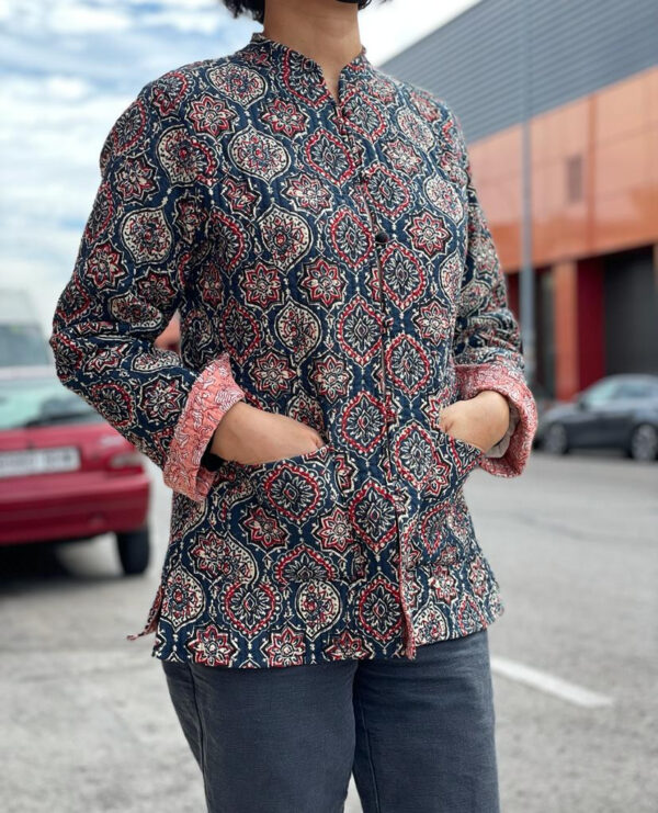 Chaqueta étnica estilo indio