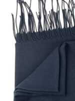 Bufanda lisa 180 cms. con flecos