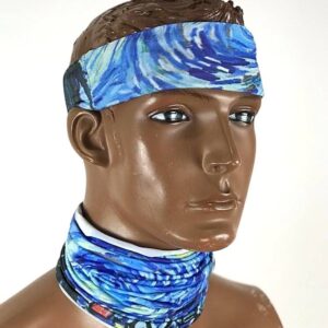 Braga deportiva estampada multicolor