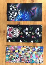 Braga deportiva estampada multicolor