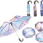 Paraguas cortos estampados