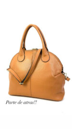 Bolso de piel italiana semiluna