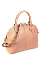 Bolso de piel italiana semiluna