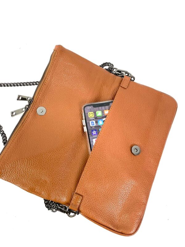 Bolso Sobre de piel serpiente