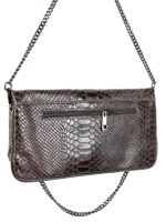 Bolso Sobre de piel serpiente