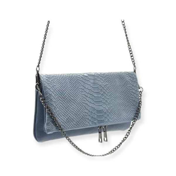 Bolso Sobre de piel serpiente