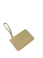 Cartera de mano de piel para pasaporte