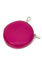 Monedero de piel con enganche