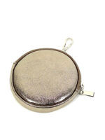 Monedero de piel con enganche