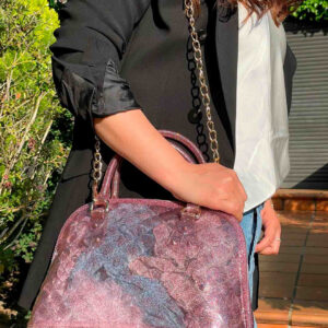 Bolso grande de silicona con asas