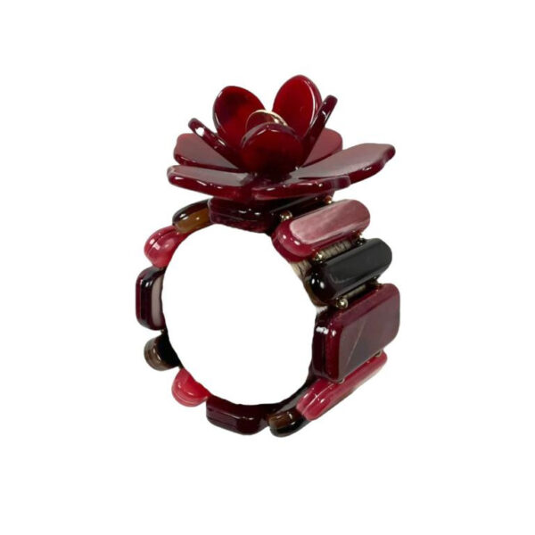 Pulsera nácar diseño flor