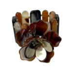 Pulsera nácar diseño flor