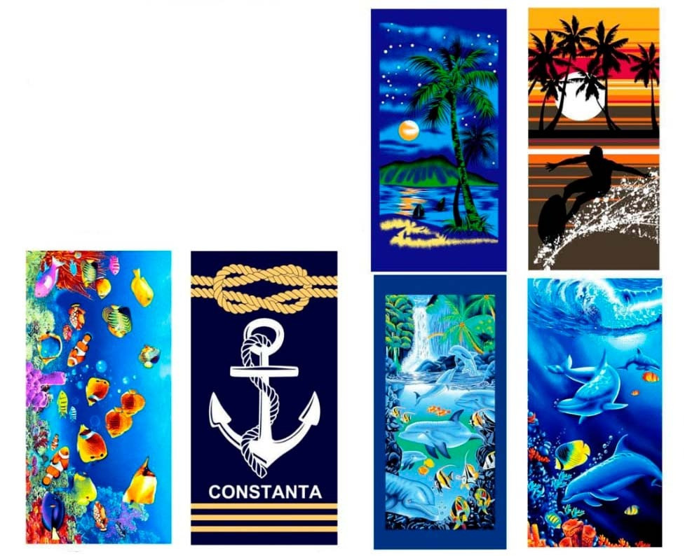 Toallas de verano estilo marino