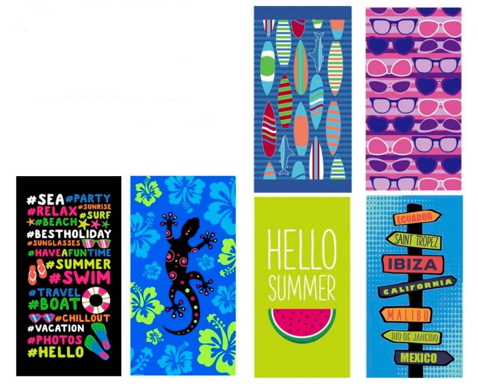 Toallas de playa grande Verano Unisex