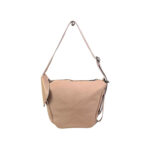 Bolso Mochila de piel con doble cierre