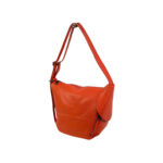 Bolso Mochila de piel con doble cierre