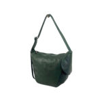 Bolso Mochila de piel con doble cierre