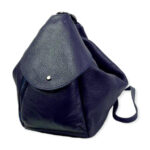 Bolso Mochila de piel con doble cierre