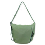 Bolso Mochila de piel con doble cierre