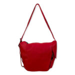 Bolso Mochila de piel con doble cierre