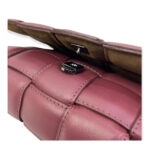 Bolso Bandolera Piel Grande con diseño de cuadrados