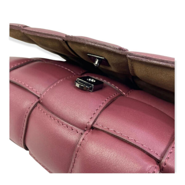 Bolso Bandolera Piel Grande con diseño de cuadrados