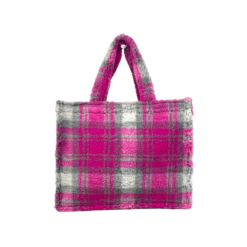Bolso Shopper Terciopelo de gran Capacidad