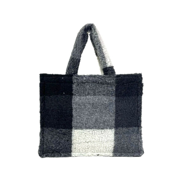 Bolso Shopper Terciopelo de gran Capacidad