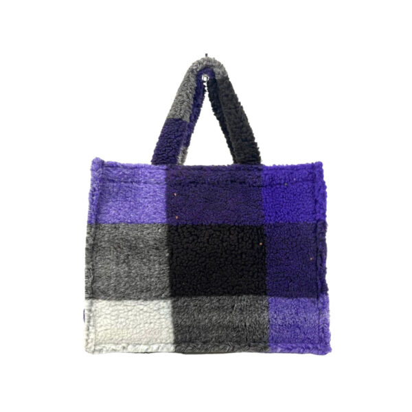 Bolso Shopper Terciopelo de gran Capacidad