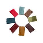 Bolso Piel de Grano tipo sobre con solapa y cremallera