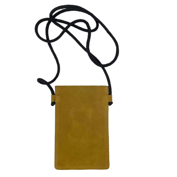 Portamóvil de Piel con Letra Inicial para mujer