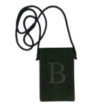 Portamóvil de Piel con Letra Inicial para mujer