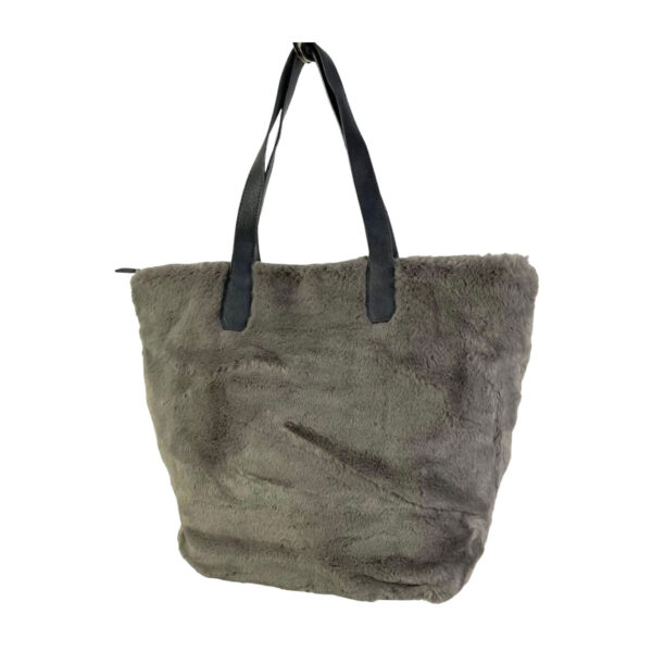 Bolso sintético de pelo con gran capacidad para mujer