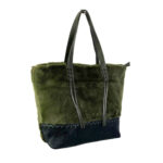 Bolso sintético de pelo con gran capacidad para mujer