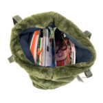 Bolso sintético de pelo con gran capacidad para mujer