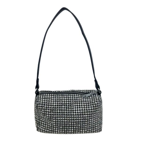 Bolso de Fiesta con Diamantes y Efecto Brillante para Mujer - Imagen 2