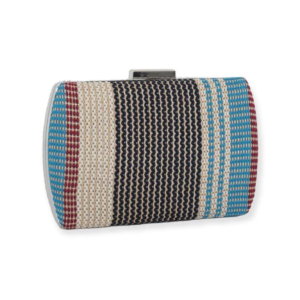 Bolso de Fiesta de Mujer Rectangular con Cierre Magnético y Asa de Cadena