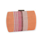 Bolso de Fiesta de Mujer Rectangular con Cierre Magnético y Asa de Cadena