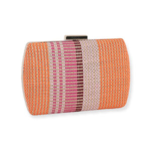 Bolso de Fiesta de Mujer Rectangular con Cierre Magnético y Asa de Cadena