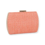 Bolso de Fiesta de Mujer Rectangular con Cierre Magnético y Asa de Cadena