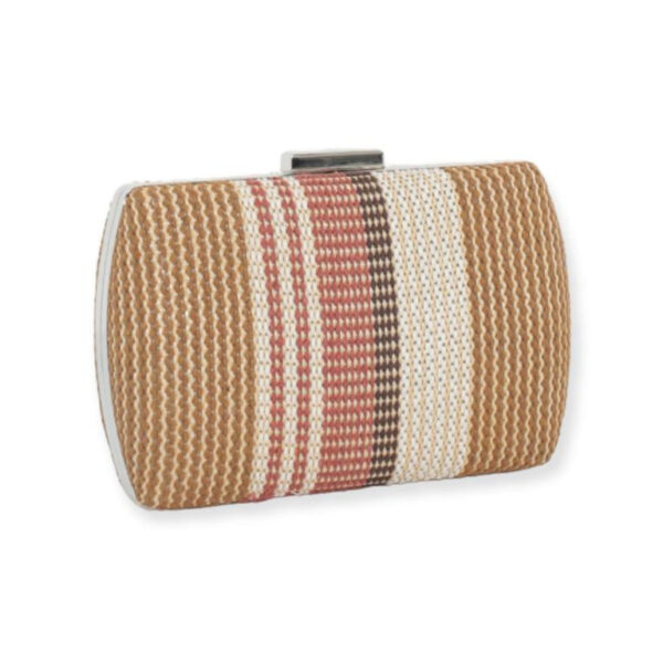 Bolso de Fiesta de Mujer Rectangular con Cierre Magnético y Asa de Cadena