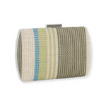 Bolso de Fiesta de Mujer Rectangular con Cierre Magnético y Asa de Cadena