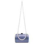 Bolso de Fiesta Sintético de Mujer con Asa de Mano tipo Perlas