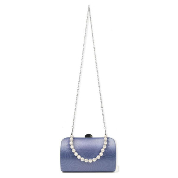 Bolso de Fiesta Sintético de Mujer con Asa de Mano tipo Perlas