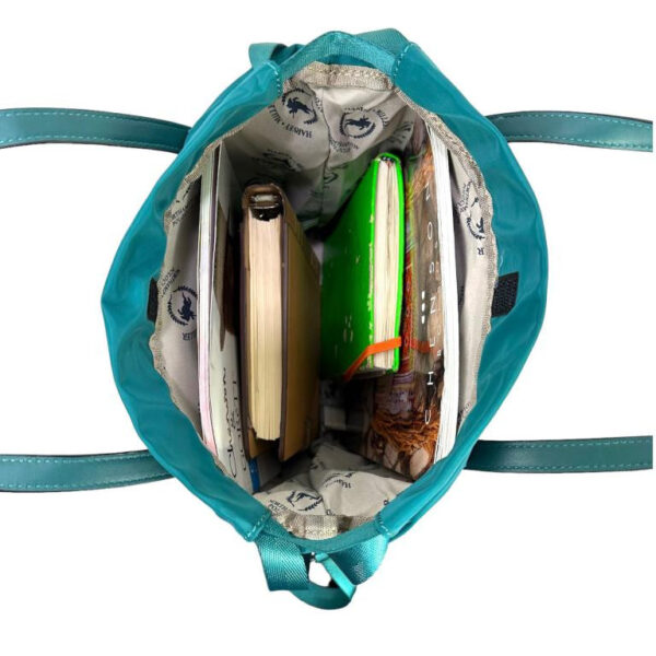 Mochila de Nylon Mujer con Asas y Cierre de Velcro Harvey Miller Polo Club