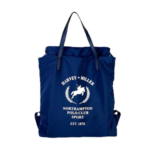 Mochila de Nylon Mujer con Asas y Cierre de Velcro Harvey Miller Polo Club