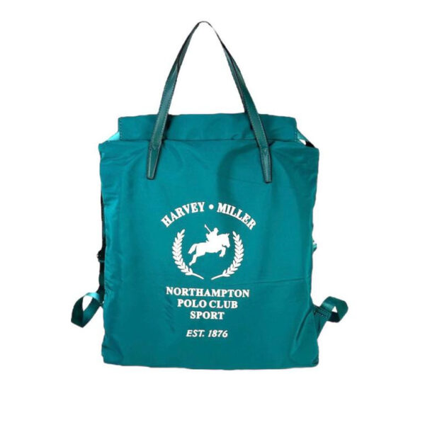 Mochila de Nylon Mujer con Asas y Cierre de Velcro Harvey Miller Polo Club
