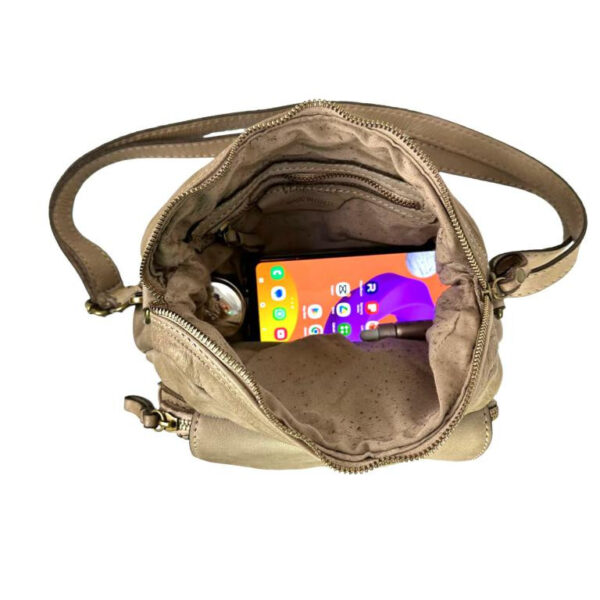 Bolso Bandolera Vintage Piel Lavado para Mujer con Gran Calidad